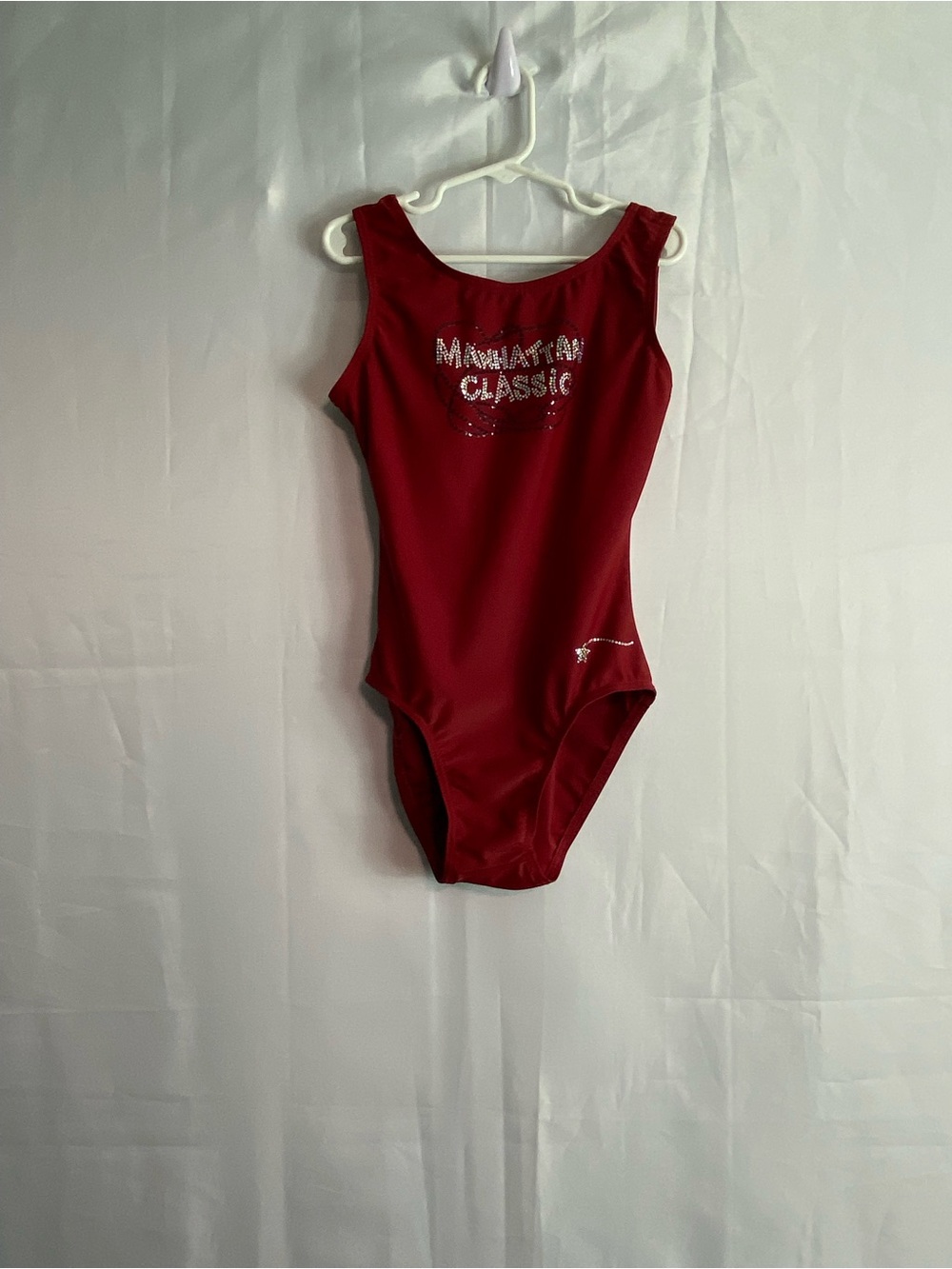 Manhattan Classic Kids Red One-Piece Bodysuit